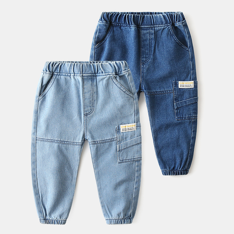 Children's jeans 2021 new boy pants baby...