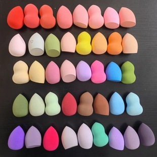 Wholesale Individually Packaged Opp Bags Beauty Sponge Makeup Puff, Non-Absorbent, Super Soft, Expands When Wet