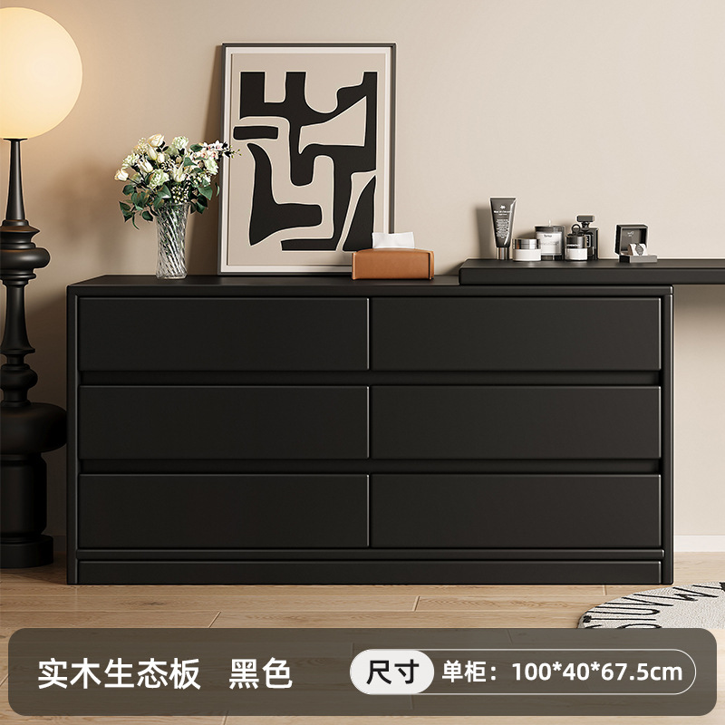 Tocador Dormitorio Simple y moderno Estilo Crema Escritorio de computadora Cuchilla Estuche de tocador Mesa de maquillaje de esquina al final de la cama de una pieza