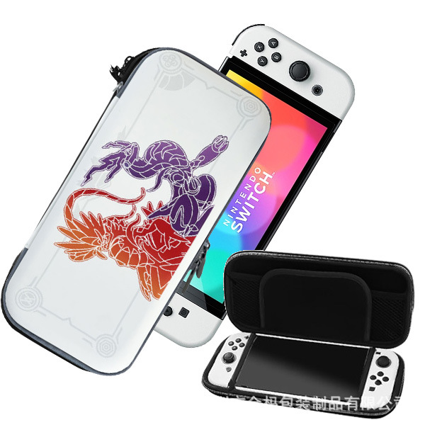 Venta caliente Nintendo switch bolsa de almacenamiento tema oled ns accesorios de mano bolsa de protección bolsa de carcasa dura eva portátil