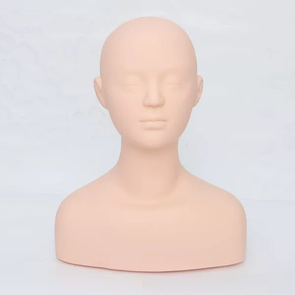 Skin management head model beauty dummy head model beauty model head face massage head model grafting eyelash