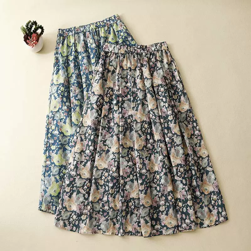 Summer skirt for leisure, plus size, oversize