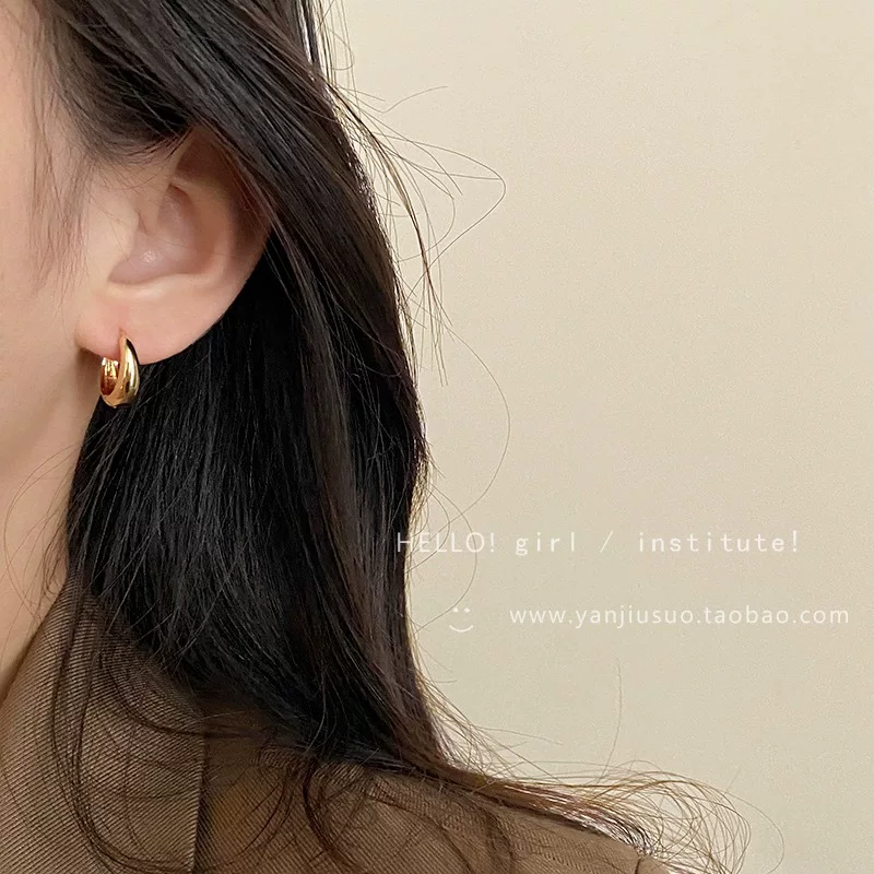 Серебряные серьги с серебряной иглой 925 пробы, коллекция 2023