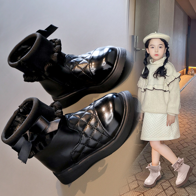 Modische Mädchenstiefel Für Herbst Und Winter Im Stil_voghion.com