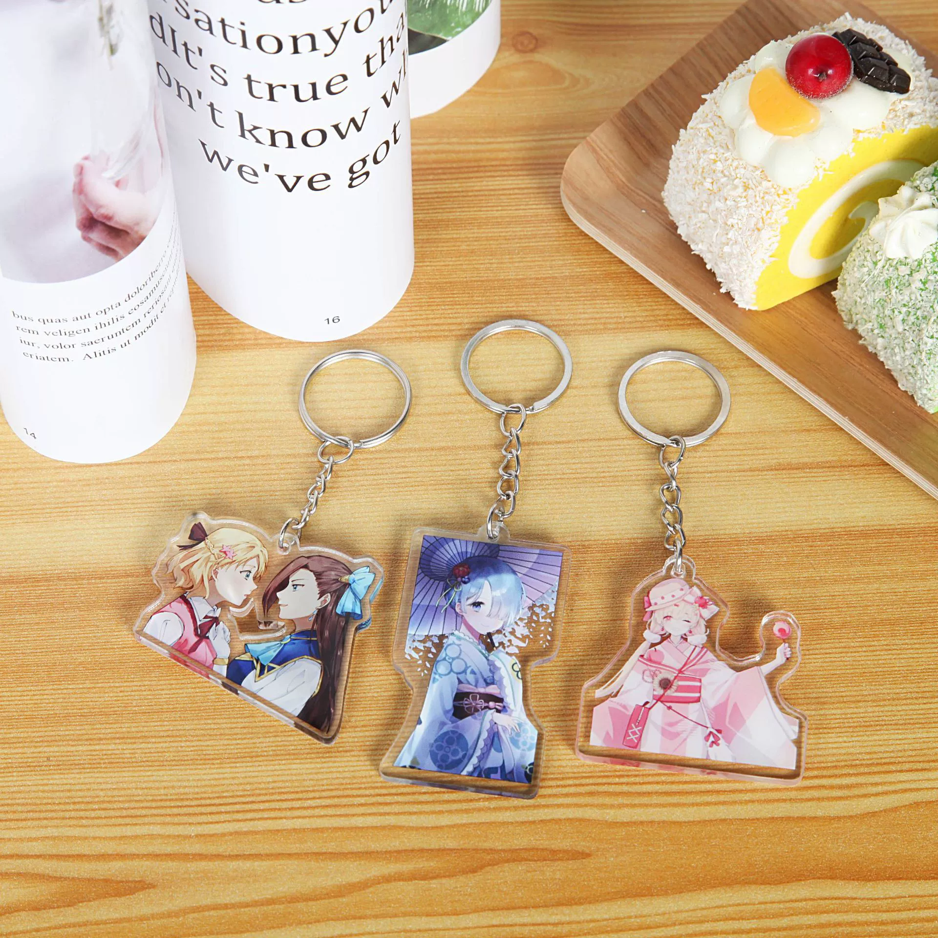 Производитель спот акриловой мультяшный брелок оптовый креативный аниме звезда периферийного человека брелок подвеска