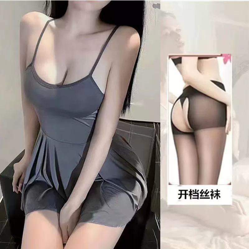 Pajama Dress Women, Backless Sleepwear, Lift Effect, Plus-Size & One-Size Options
