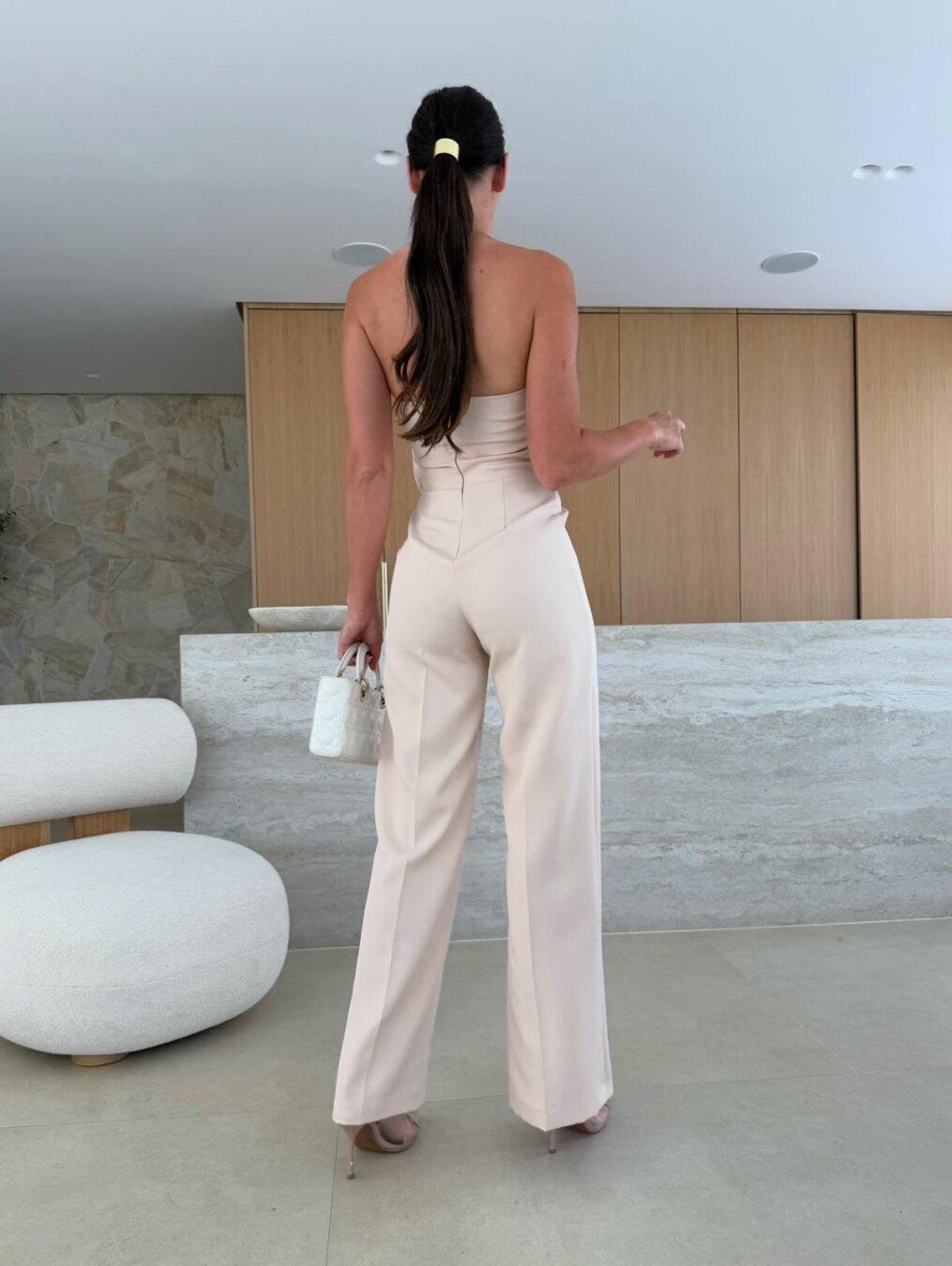 385g Weight Sleeveless Sleeve Length Full Length Pants Length Polyester Fabric Type Mid Waist Waist Line Jumpsuits Pants Type Inelastic Elasticity Bodysuits Tops Type Holiday, Selfie Occasion Regular Fit Fit Type Solid Color Pattern Summer Season Women's Gender Casual, British Style, Streetwear Style Women's Holiday Selfie Bodysuits Casual British Style Streetwear Solid Color Full Length Jumpsuits 19