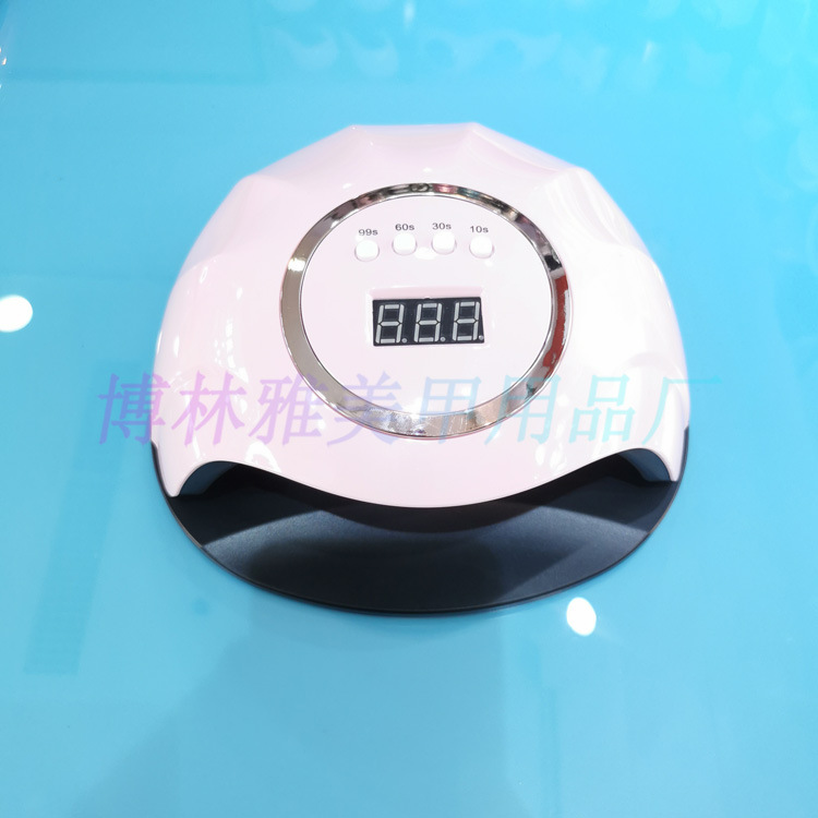Yeni tırnak lambası LED/UV tırnak kurutucu yüksek güçlü tırnak fototerapi lambası el ve ayak çift kullanımlı tırnak pişirme lambası