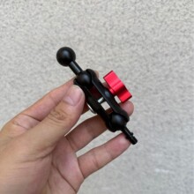 手机支架配件金属豌豆三脚架万向17mm球头落地架直播自拍杆转接头