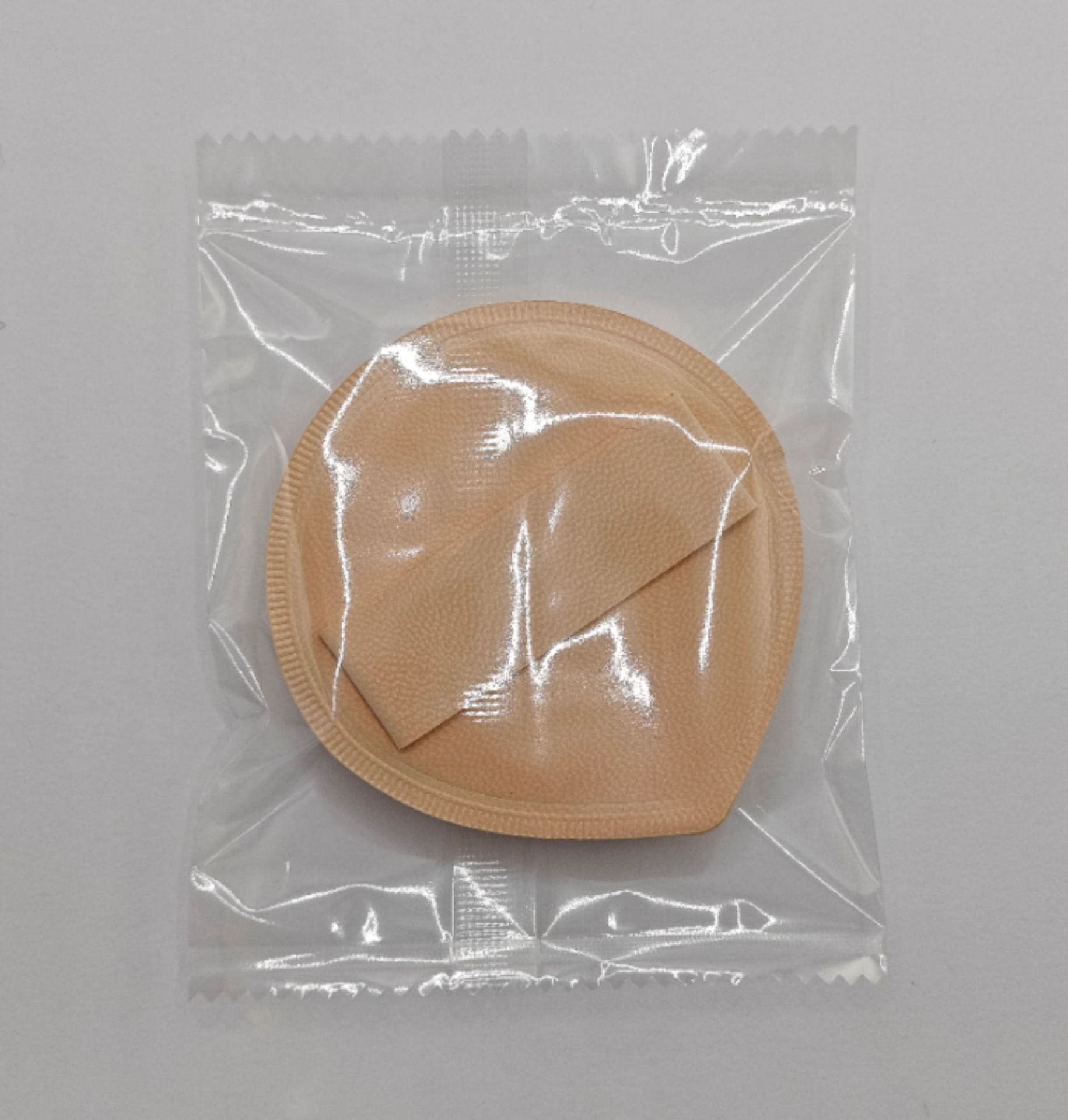 Engrosada XL gota de agua de algodón de azúcar puff color de la piel no es fácil de comer polvo húmedo y seco de doble uso se puede empaquetar individualmente cojín de aire puff