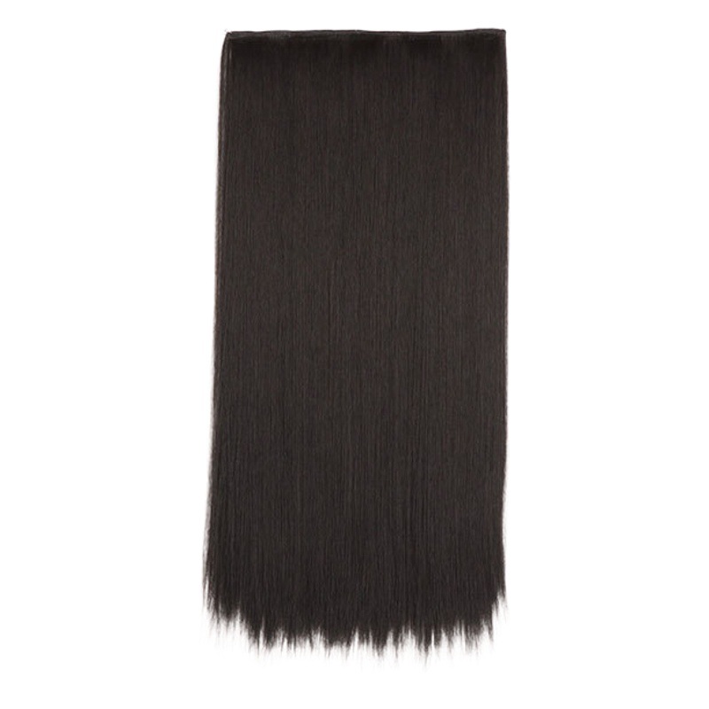 Peluca pieza de cabello lacio de mujer pieza de cabello de cinco tarjeta pieza de peluca pieza de simulación cabello lacio pieza de cabello lacio invisible sin costuras cabello lacio largo