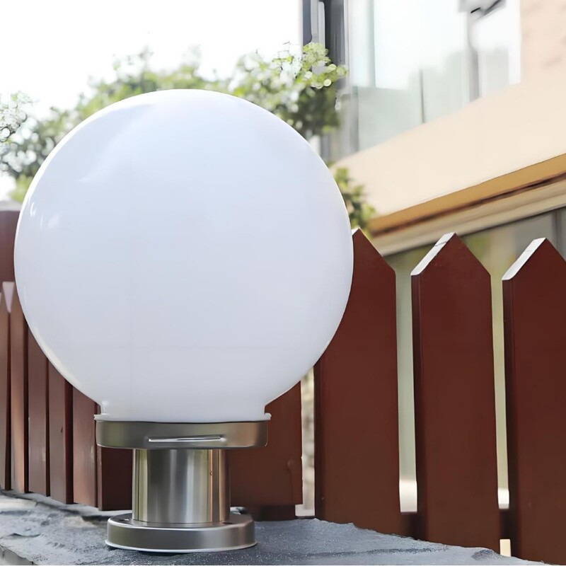 Factory Direct Supply of Unbreakable Ball Acrylic Lampshade Outdoor Engineering Street Lamp Lampshade Courtyard Lamp Lampshade