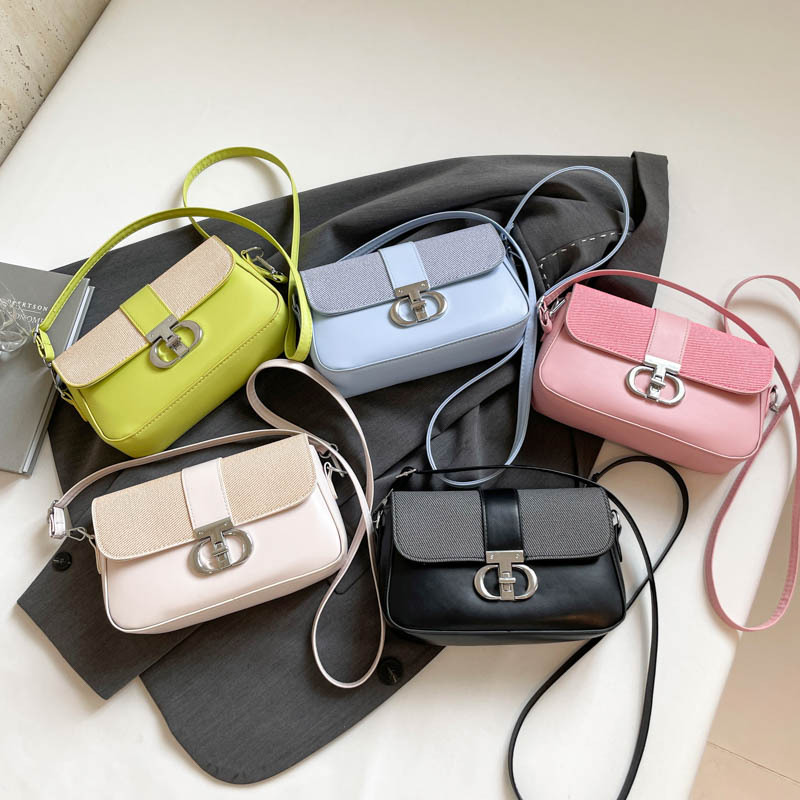 Bolso de alto valor para mujeres 2025, primavera y verano, nuevo estilo versátil, bolso pequeño coreano, bolso de hombro casual, bolso de moda de hombro
