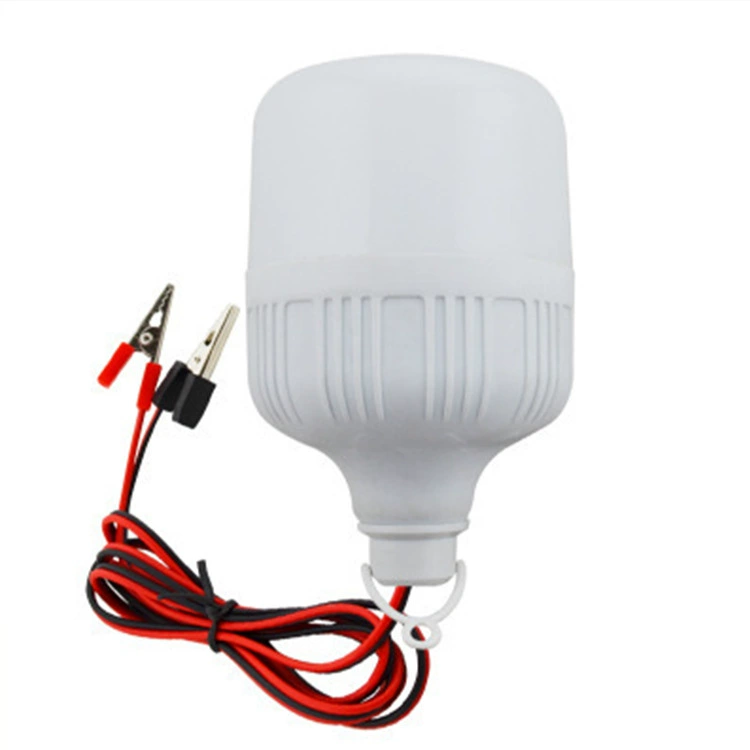 12V проводной зажим для шарика пузырь свет LED низкого давления, пузырьковый свет ночью рынок батарея 12-85V высокий яркий шар пузырь