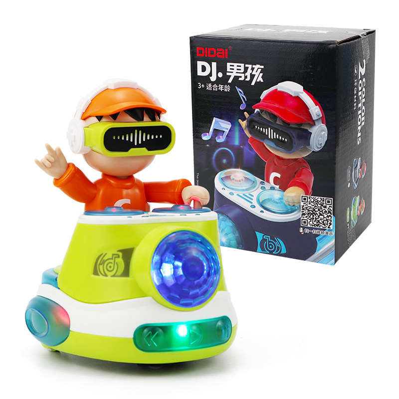 EXPRESS SIGHT Juguetes de disco DJ para niños y niñas luces dinámicas Música de baile juguetes de sonido y luz