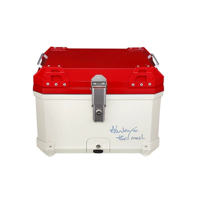Honda LA125 special Motorcycle trunk - mt45-goddess-red-11-backrest-lining