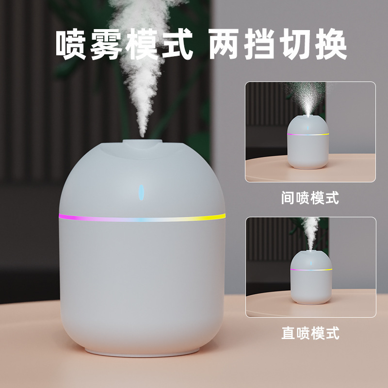 新款加湿器精油静音香薰机USB扩香仪加水雾化大喷雾空气家用卧室|undefined