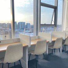 自习清仓自习室学习桌书桌隔断封闭沉浸单人桌子考研简约电脑桌