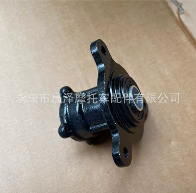 Four-wheel beach buggy and go-kart modification accessories: wheel hub flange, three-hole disc brake flange (Motorcycle frame) - bearing-inner-diameter-15mm-single