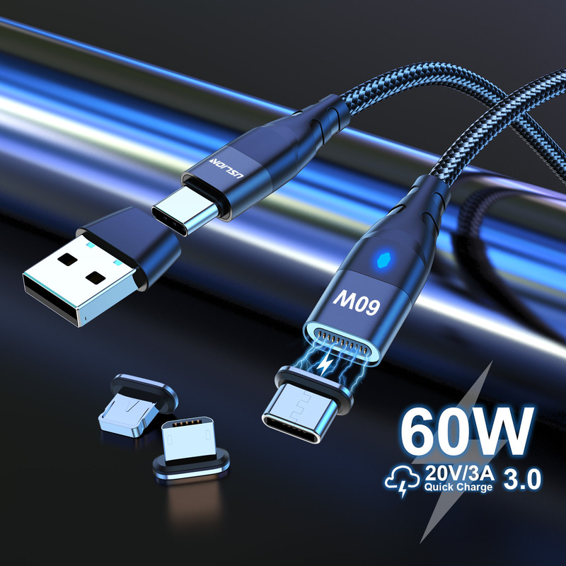 PD60w fast charging magnetic suction data line six in one support laptop charging magnetic suction fast charging data line PD60w fast charging magnetic suction data line six in one support laptop charging magnetic suction fast charging data line