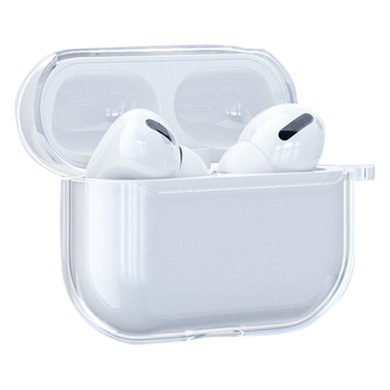 Suitable for Airpodspro3 Bluetooth Apple Earphone Protective Case, Transparent High-Transparency Pro Earphone Case Protective Case