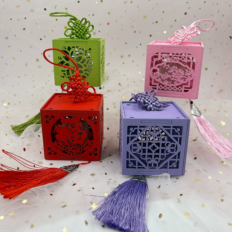 Новый праздник средний-autumn и New Year DIY ручная китайская светящаяся древним стилем маленькая световая клетка ручной фонарь ящик китайский древний стиль свет