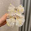 children Hairdressing bow Hairpin Korean Edition temperament Card issuance girl Accessories Edge clamp Cross border girl Head ornament