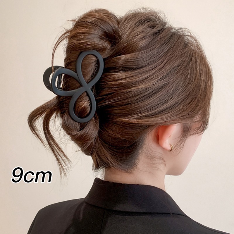 Acrílico grande, pinza de amor, pinza para el cabello, parte posterior de la cabeza femenina, pinza de tiburón, horquilla, pinza para el cabello, tocado, primavera y verano