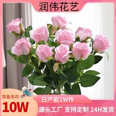 バラの模造花の造花の飾り物