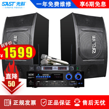 先科（SAST） KTV音响套装 C3会议音响卡包套装会议室教室专用功