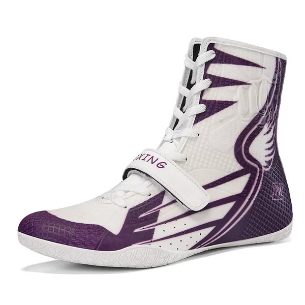 Factory Direct Sales of New Cross-Border Models of Men's Large-Size Indoor Comprehensive Training Non-Slip Wrestling Shoes, Lightweight and Wear-Resistant Boxing Shoes