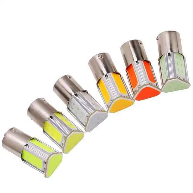 S25-1156/1157LED Автомобиль модифицированный стоп-лампа заднего хода 12V3 1COB наклейки четыре стороны светодиодов