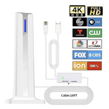 TEMU亚马逊天线高清DTMB数字室内电视ISDB-T天线120英里跨境