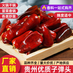 新货贵州子弹头干辣椒特香色泽红润火锅川菜香料批发价子弹头