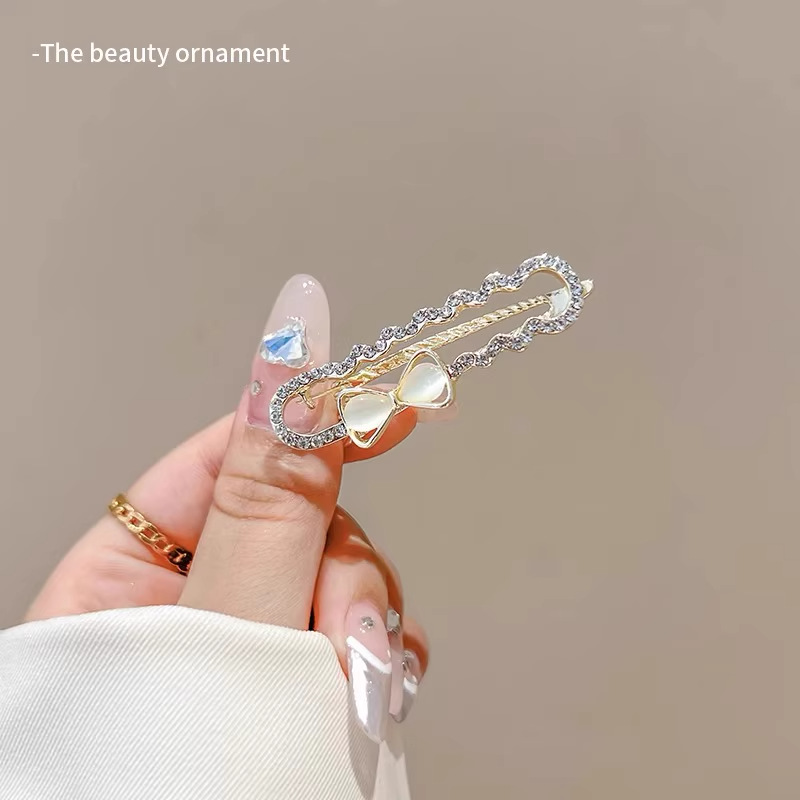 캣츠아이 보우 사이드 클립 [다이아몬드 버전]