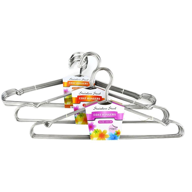 凱旺の新型ステンレス鋼の玉のハンガーの45cmの中実のハンガーの服は子供のハンガーを支えてハンガーを干します。