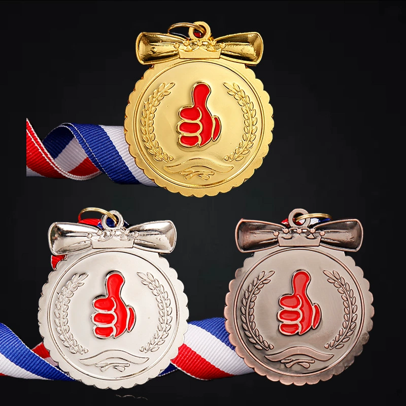 Металлическая памятная медаль Детский сад Выпускная медаль Мой лучший большой палец вверх Медаль детская деятельность Памятная медаль