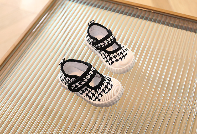 Décolleté, scarpe di tela per ragazze, scarpe di tela per l'asilo primaverile e autunnale, scarpe di tela per bambini da 1 a 7 anni, scarpe da principessa, suole solide, morbide_voghion.com