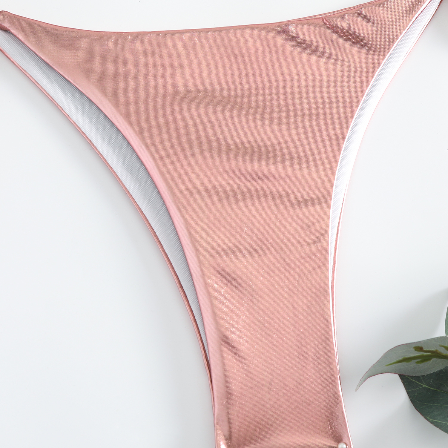92g Weight Sexy Feel Of Sensation Bikini Panties Style Polyester Fabric Type 2 Pieces Set Quantity Swimming Pool, Beach Occasion Solid Color Pattern Women's Gender Women's Solid Color 2 Pieces Set Bikinis Swimwear 2