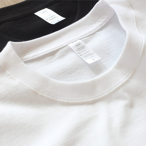 270g heavy basic cotton round neck spring long sleeve T-shirt solid color loose thick Joker base shirt for men and women