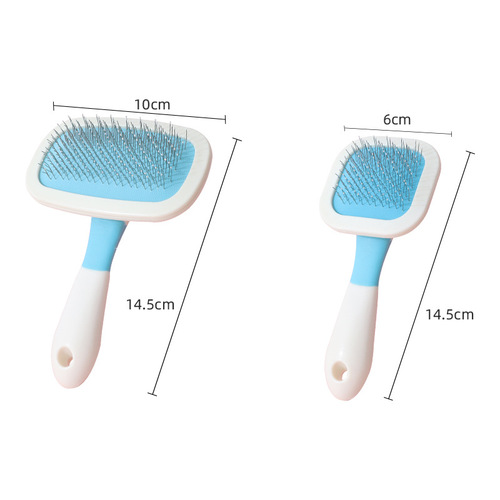 Amazon cross-border pet comb best-selling nail rake comb rotatable single-layer round head cat rotating comb pet comb