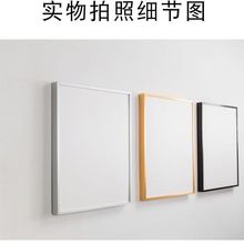窄边相框铝合金型材丙烯大尺寸加厚金属油画画框外框钉制线条裱框