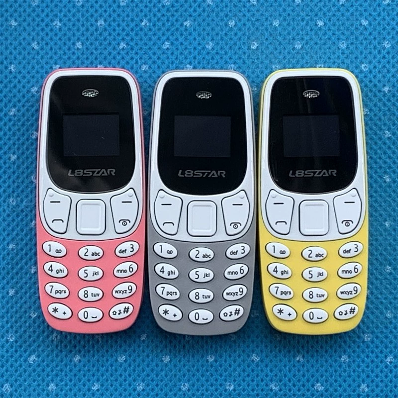 Мини-мобильный телефон L8Star BM10, ультракомпактный 2G GSM, Bluetooth, многоязычный (6,9×2,8×1,3 см)