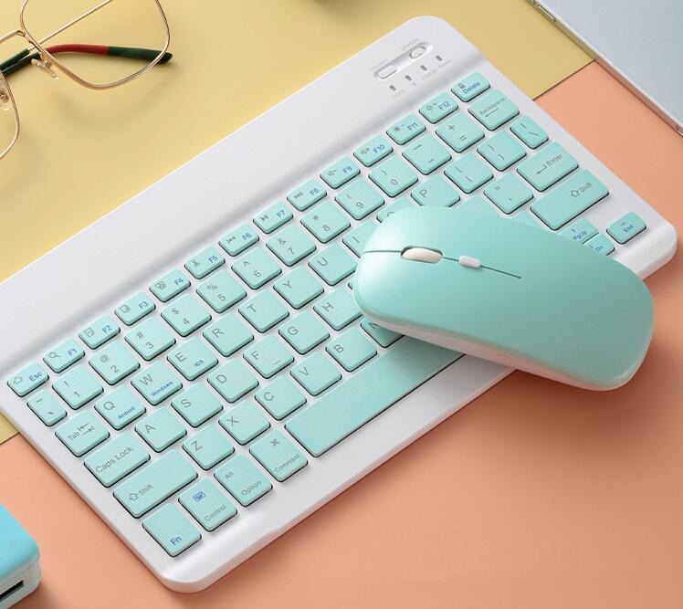 超薄型bluetooth 2.4Gキーボードマウスセットは、携帯電話bluetoothパソコンの外部共通工場の卸売りをサポートしています|undefined