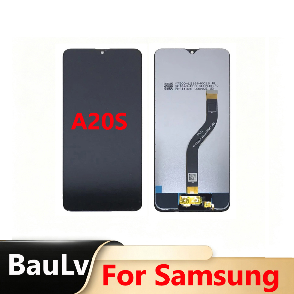 Suitable for Samsung A20S A207F Mobile Phone Screen Assembly Lcd Touch Display Integrated Internal and External Screen