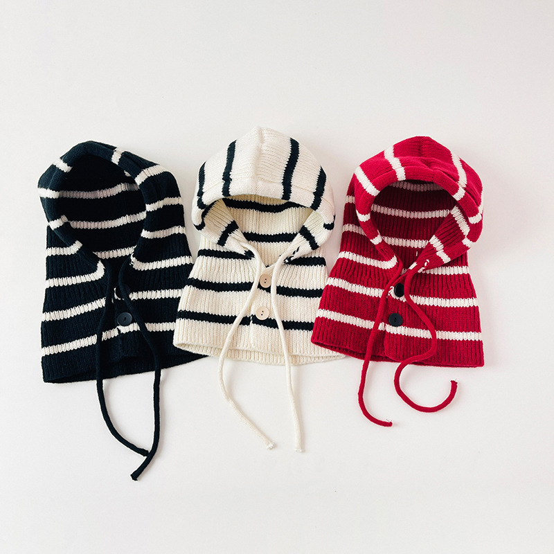 Otoño y invierno sombreros para niños, gorras para niños y niñas coreanos, gorras de punto para niños y niñas, gorras para niñas calientes