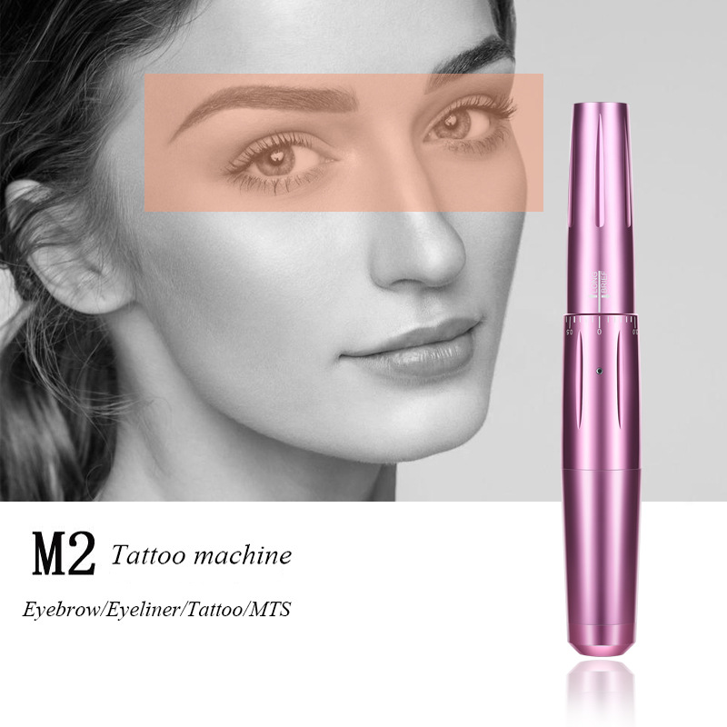 Máquina de bordado de cejas ybeauty enchufable máquina de bordado de cejas de campo magnético fuerte máquina de bordado de cejas de labios de patrón de cejas coreano producto de bordado de estampado semipermanente