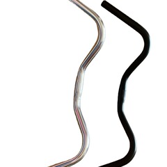 アルミ合金復古ハンドル550 × 25.4本横道路車死飛車ハンドル自転車部品横ハンドル
