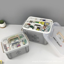 小號葯箱家用多層兒童小醫葯箱葯品收納箱醫療箱家庭急救箱