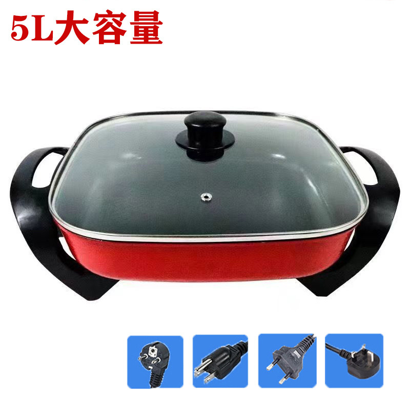 多機能オールインワンポット家庭用二重管大容量電気鍋ノンスティックパン工場ギフト外国貿易卸売炊飯器|undefined